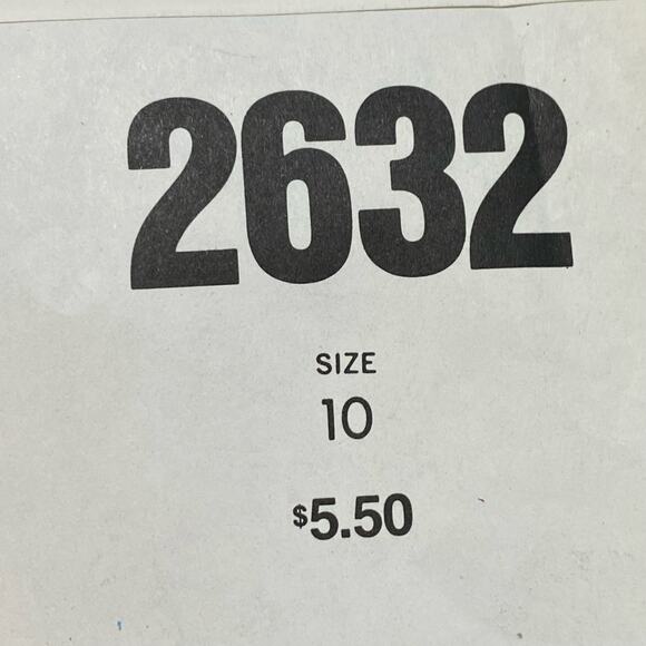 Vintage Vogue Sewing Pattern American Designer Diane von Furstenberg dress sz 10 - Picture 4 of 6